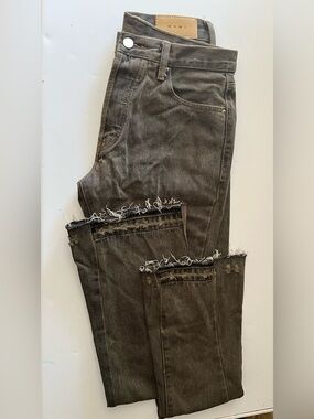 MNML Olive Gray Denim Jeans size 29